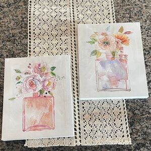 Floral Canvas Art Set 🌺